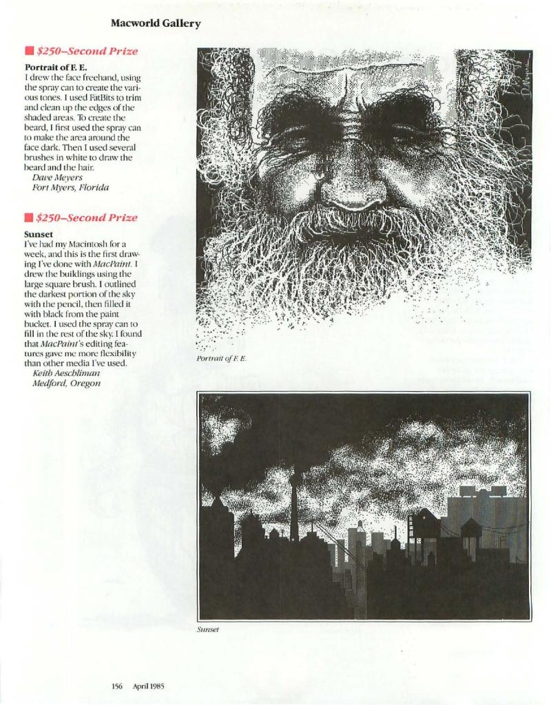 MacWorld 8504 April 1985 — page 158
