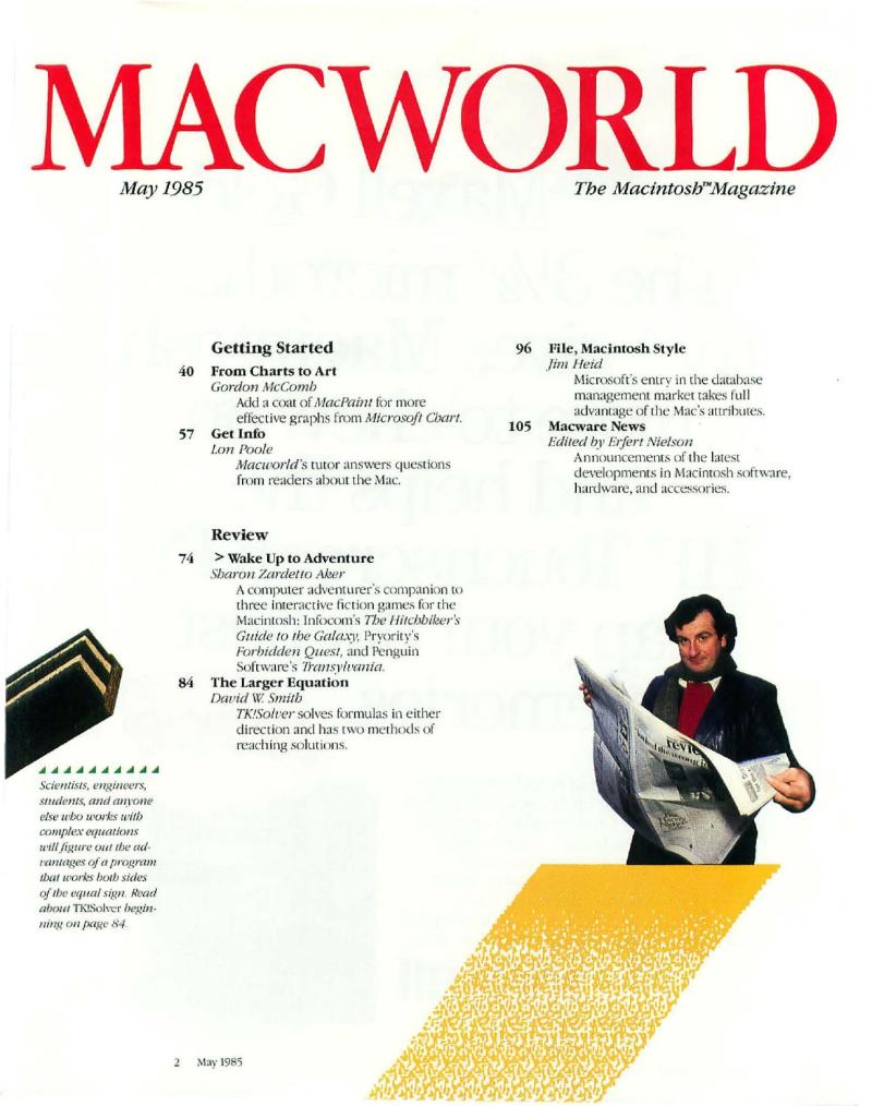 MacWorld 8505 May 1985 — page 4
