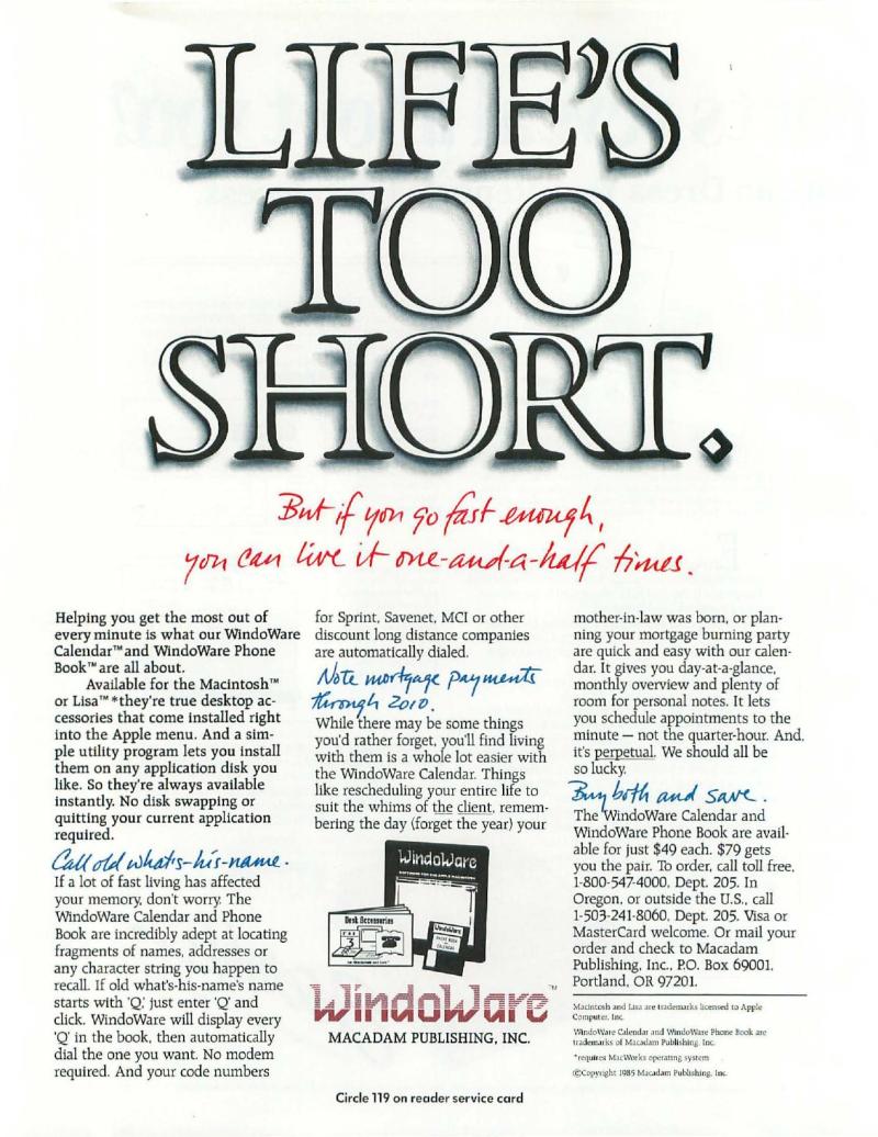 MacWorld 8505 May 1985 — page 40