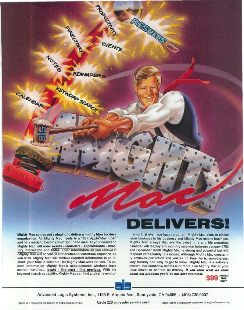 MacWorld 8505 May 1985 — page 58