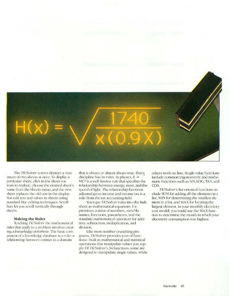 MacWorld 8505 May 1985 — page 89