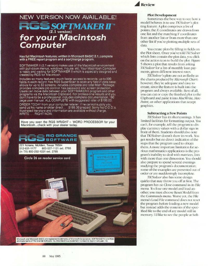 MacWorld 8505 May 1985 — page 92