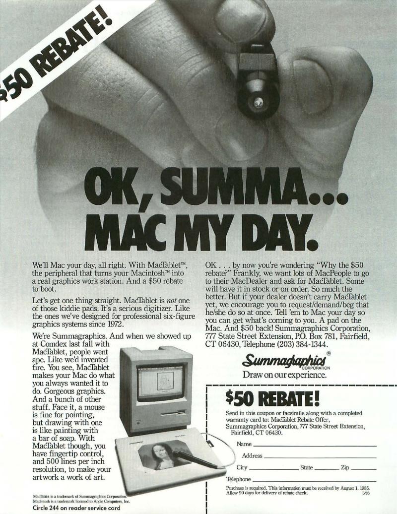 MacWorld 8505 May 1985 — page 99