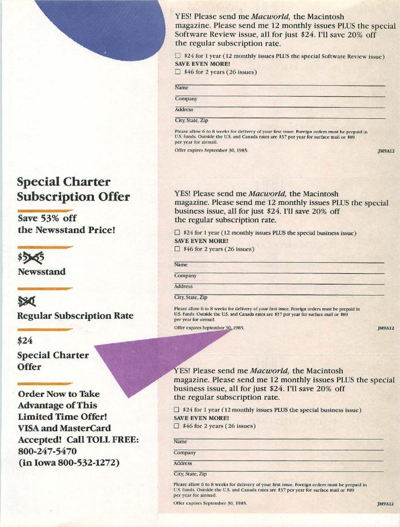 MacWorld 8505 May 1985 — page 121