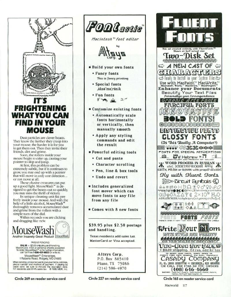 MacWorld 8505 May 1985 — page 123