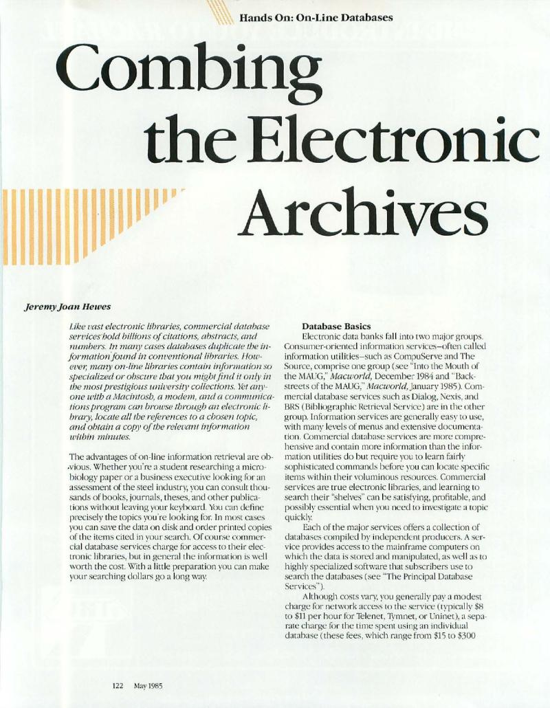MacWorld 8505 May 1985 — page 128