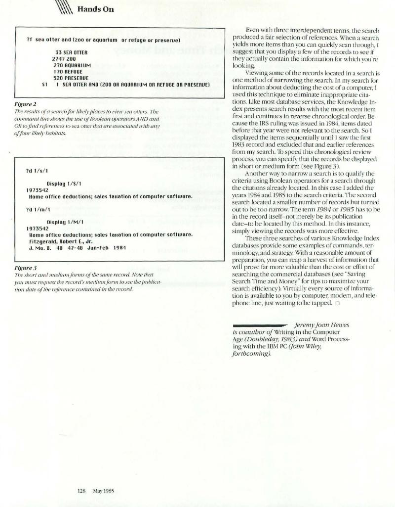 MacWorld 8505 May 1985 — page 134