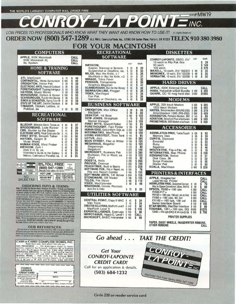 MacWorld 8505 May 1985 — page 135