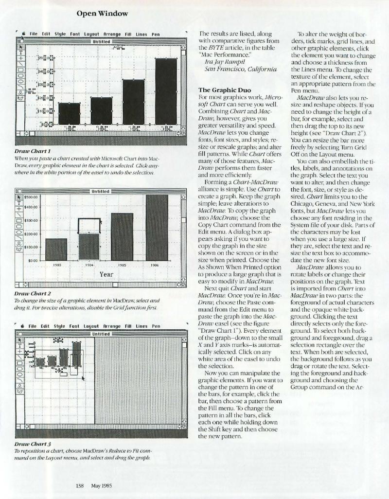 MacWorld 8505 May 1985 — page 146