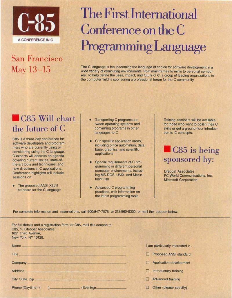 MacWorld 8505 May 1985 — page 154