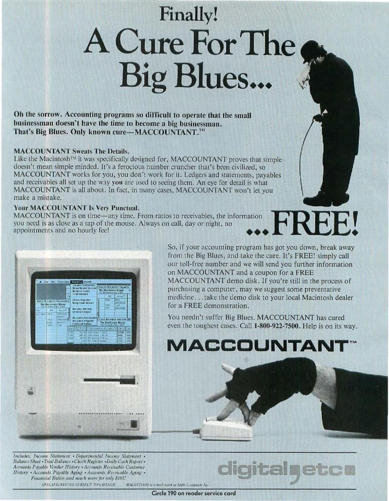 MacWorld 8505 May 1985 — page 168