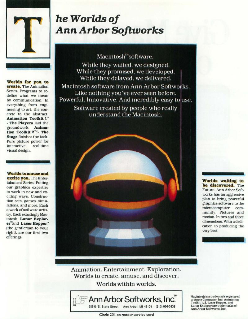 MacWorld 8505 May 1985 — page 170