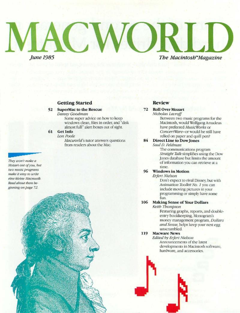 MacWorld 8506 June 1985 — page 4