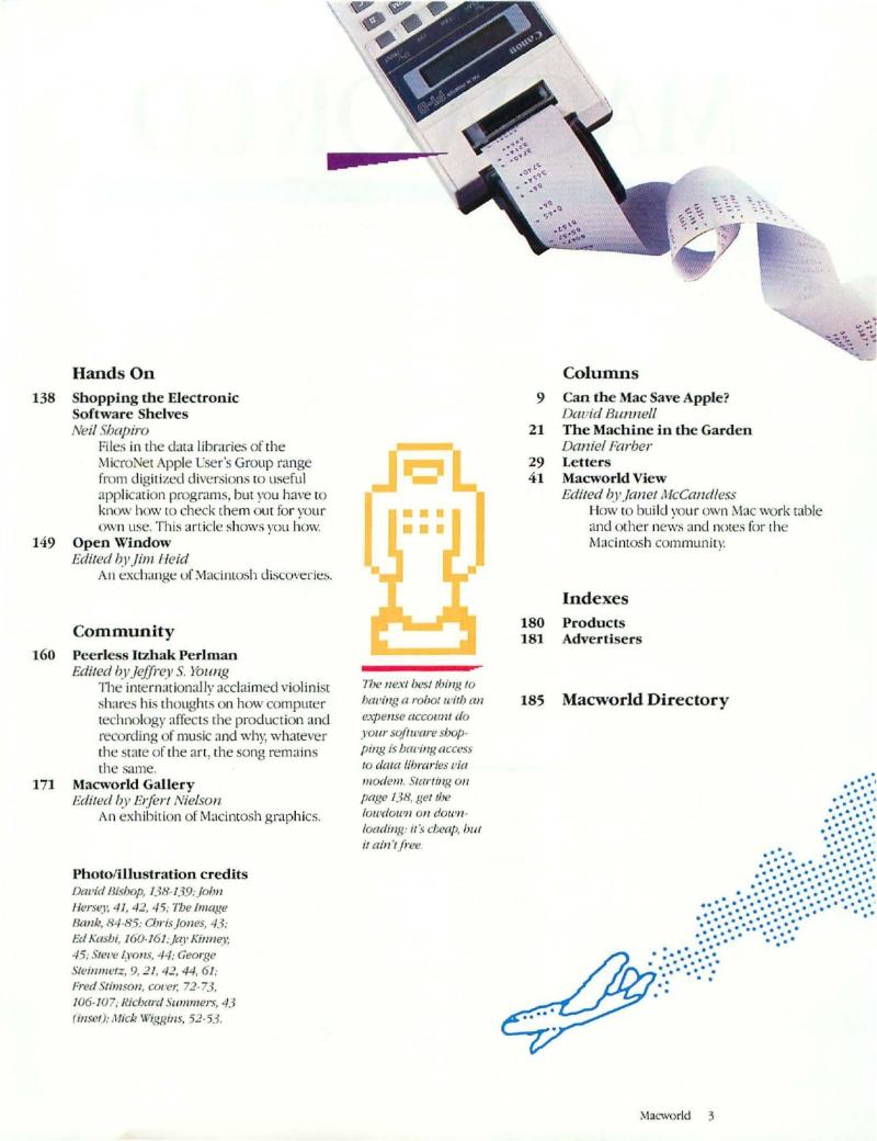 MacWorld 8506 June 1985 — page 5