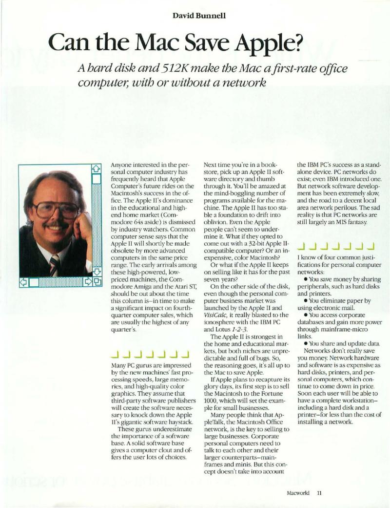 MacWorld 8506 June 1985 — page 13