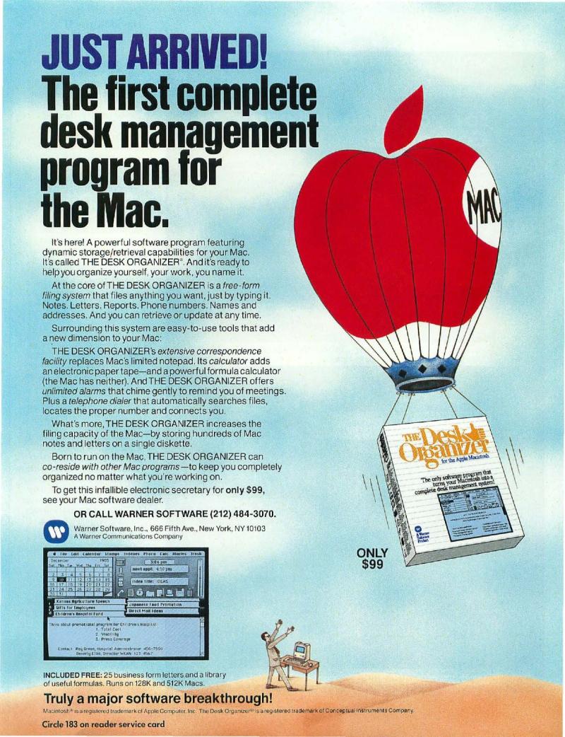 MacWorld 8506 June 1985 — page 17