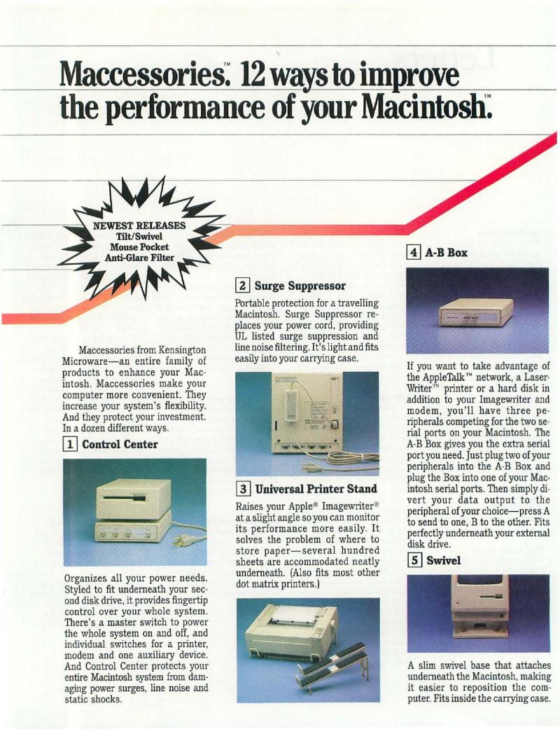 MacWorld 8506 June 1985 — page 32