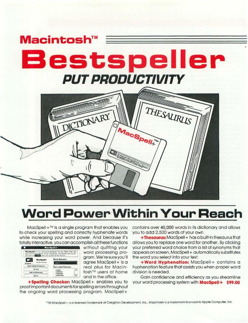 MacWorld 8506 June 1985 — page 36