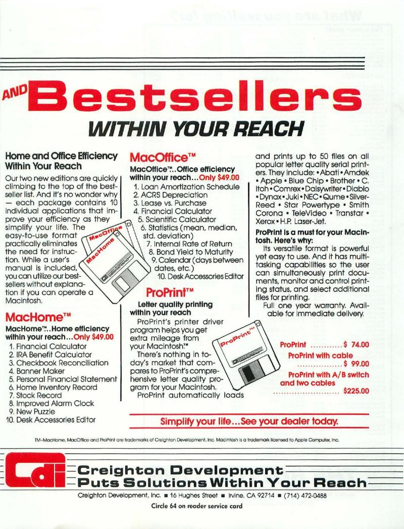 MacWorld 8506 June 1985 — page 37