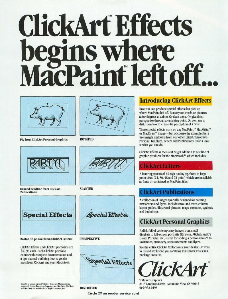 MacWorld 8506 June 1985 — page 41