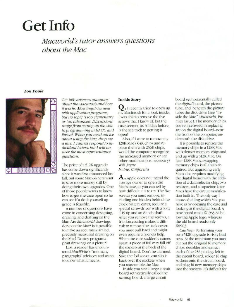 MacWorld 8506 June 1985 — page 65