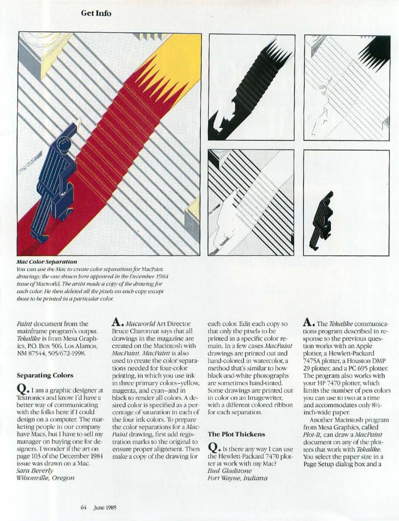 MacWorld 8506 June 1985 — page 68