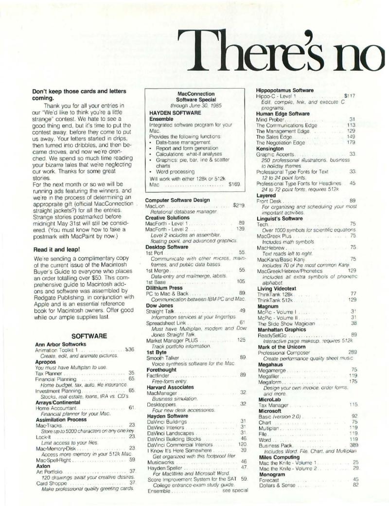 MacWorld 8506 June 1985 — page 82