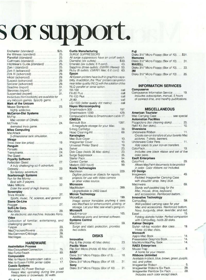 MacWorld 8506 June 1985 — page 84