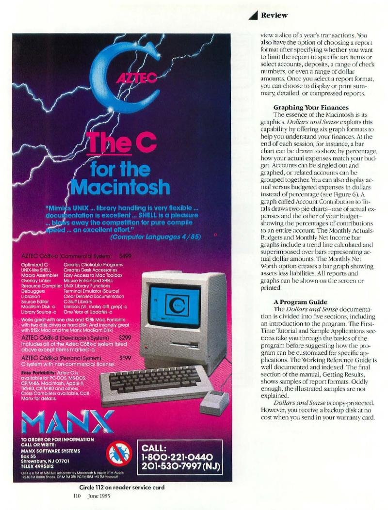 MacWorld 8506 June 1985 — page 112