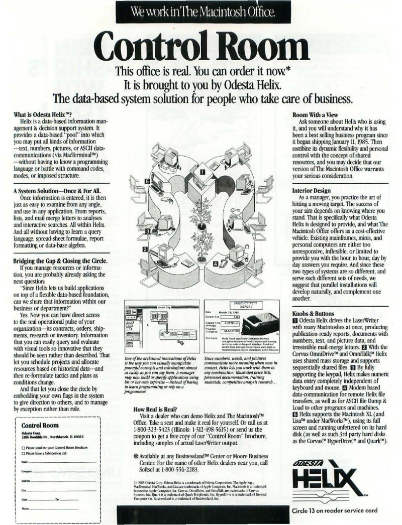 MacWorld 8506 June 1985 — page 122