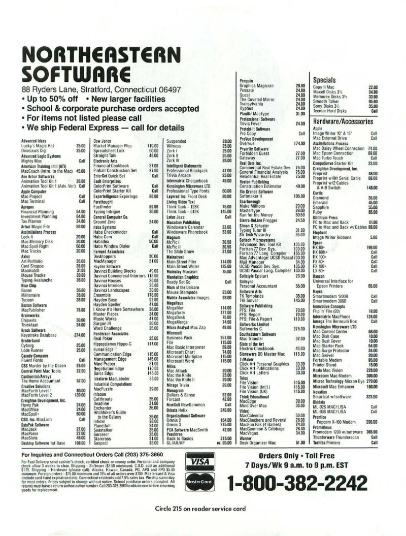 MacWorld 8506 June 1985 — page 137