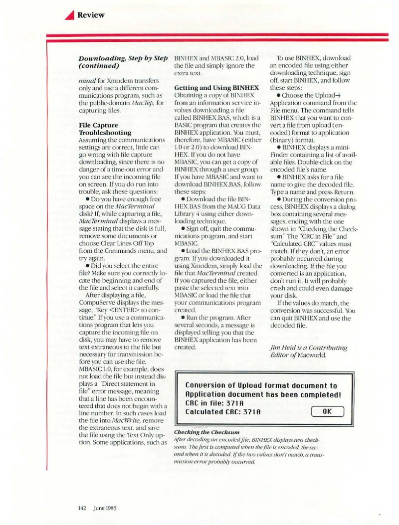 MacWorld 8506 June 1985 — page 146