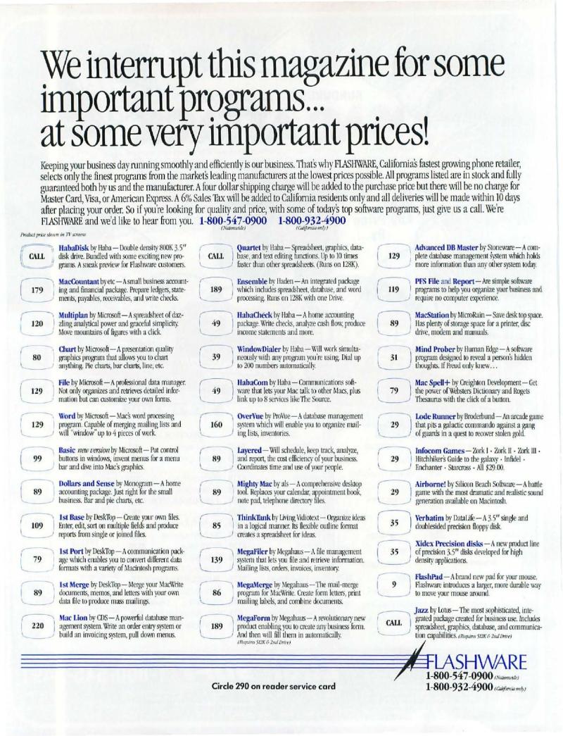 MacWorld 8506 June 1985 — page 150