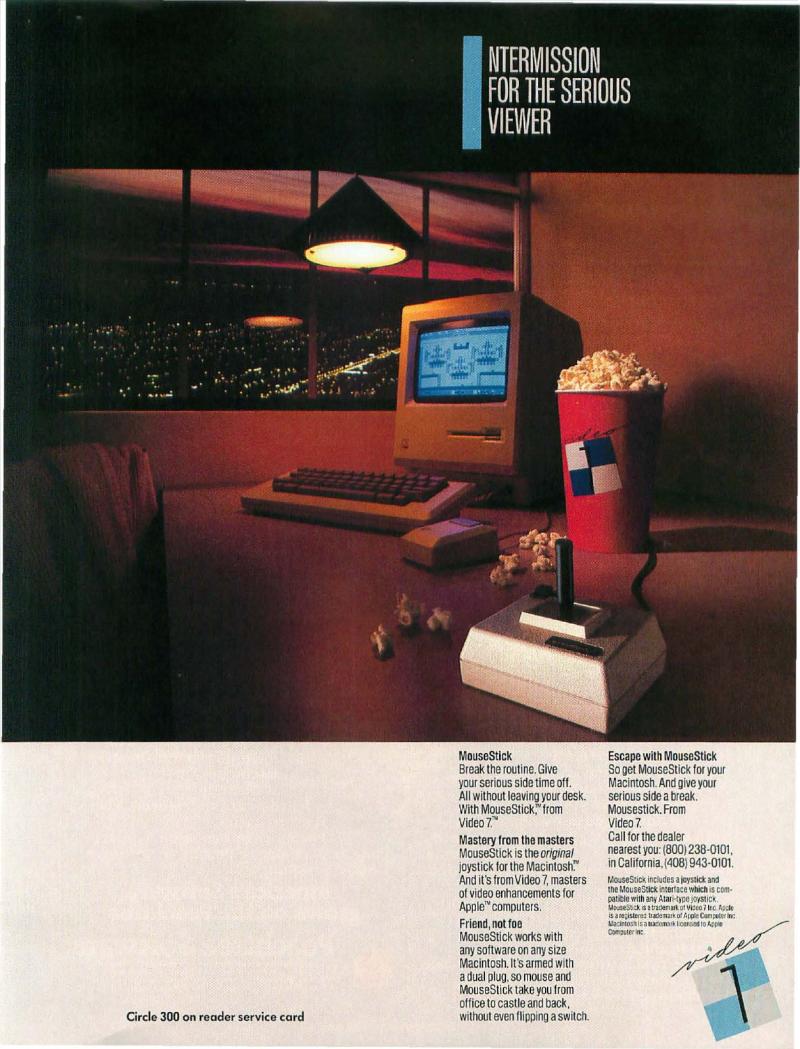 MacWorld 8506 June 1985 — page 176
