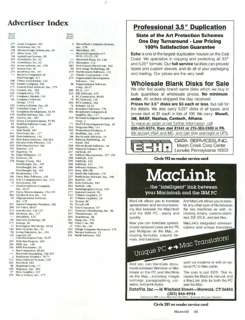 MacWorld 8506 June 1985 — page 190