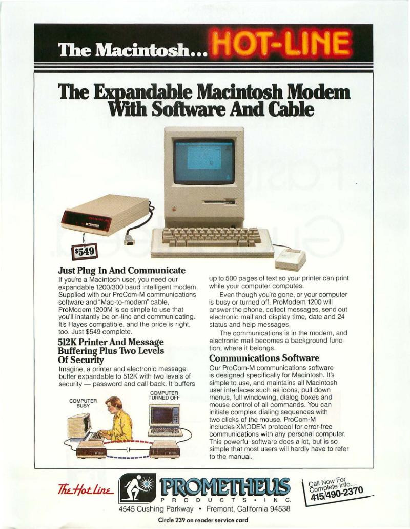 MacWorld 8509 September 1985 — page 7