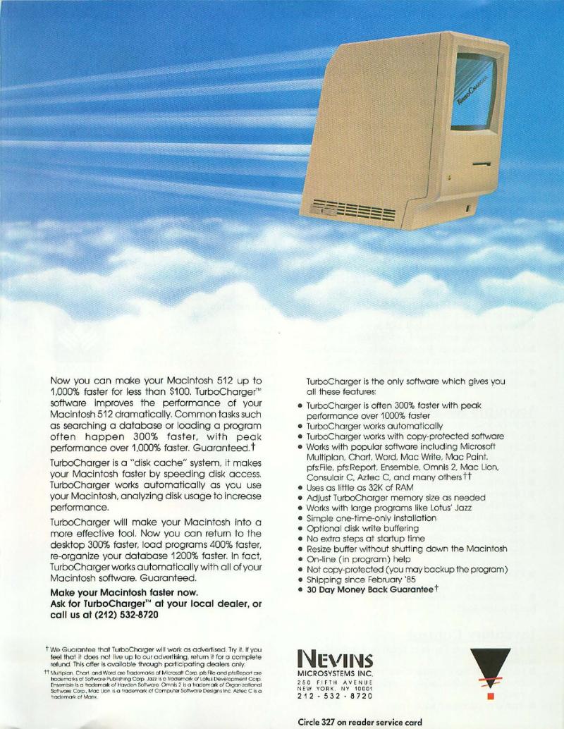 MacWorld 8509 September 1985 — page 9