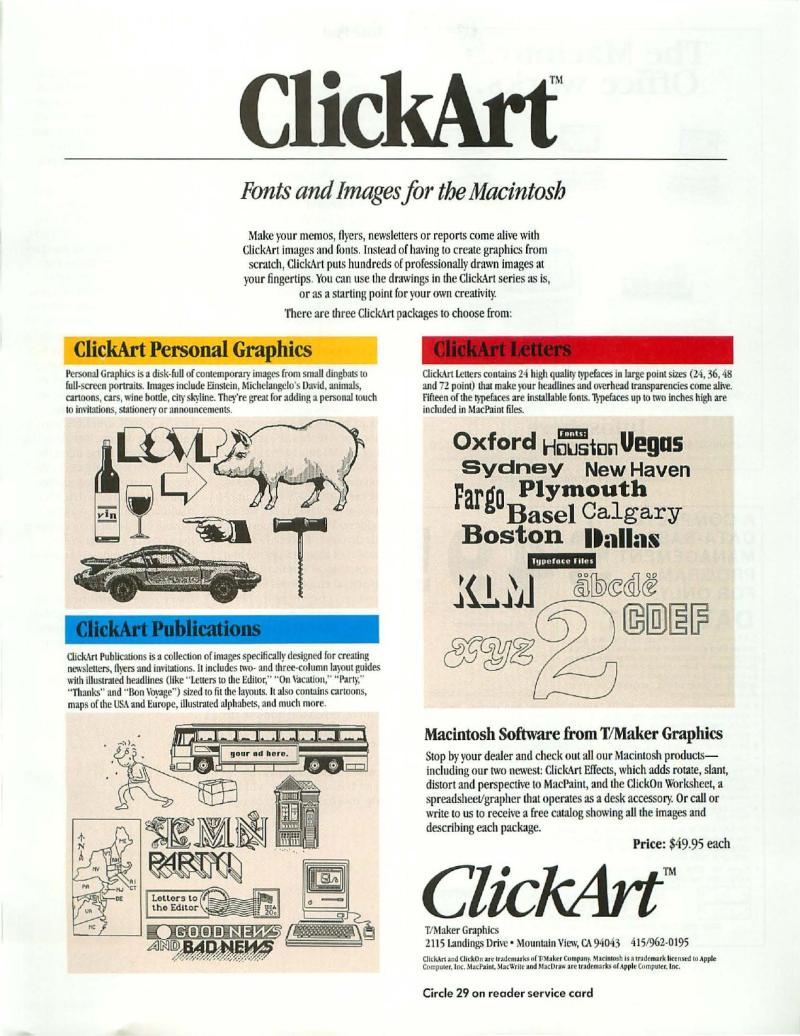 MacWorld 8509 September 1985 — page 23