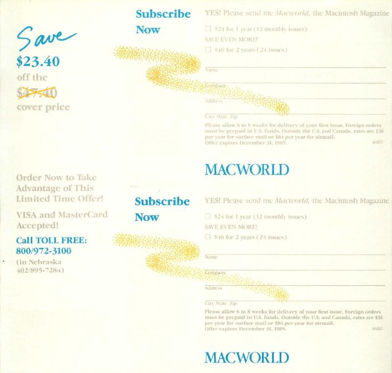 MacWorld 8509 September 1985 — page 35