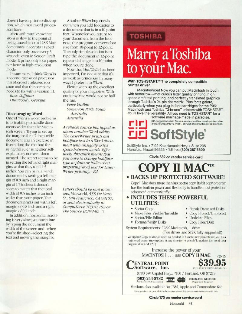 MacWorld 8509 September 1985 — page 39