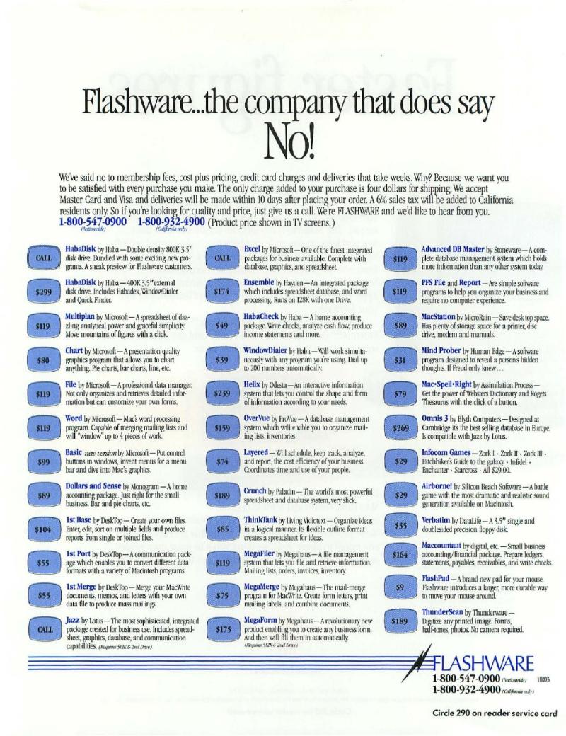 MacWorld 8509 September 1985 — page 62