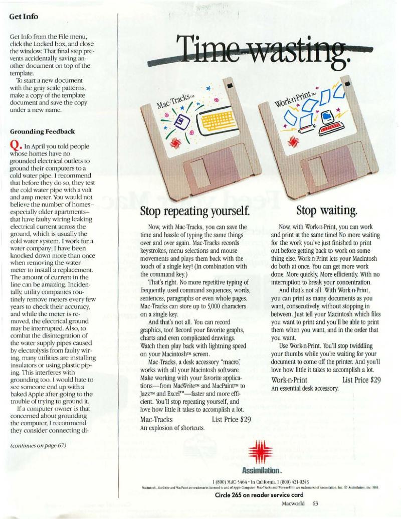 MacWorld 8509 September 1985 — page 65