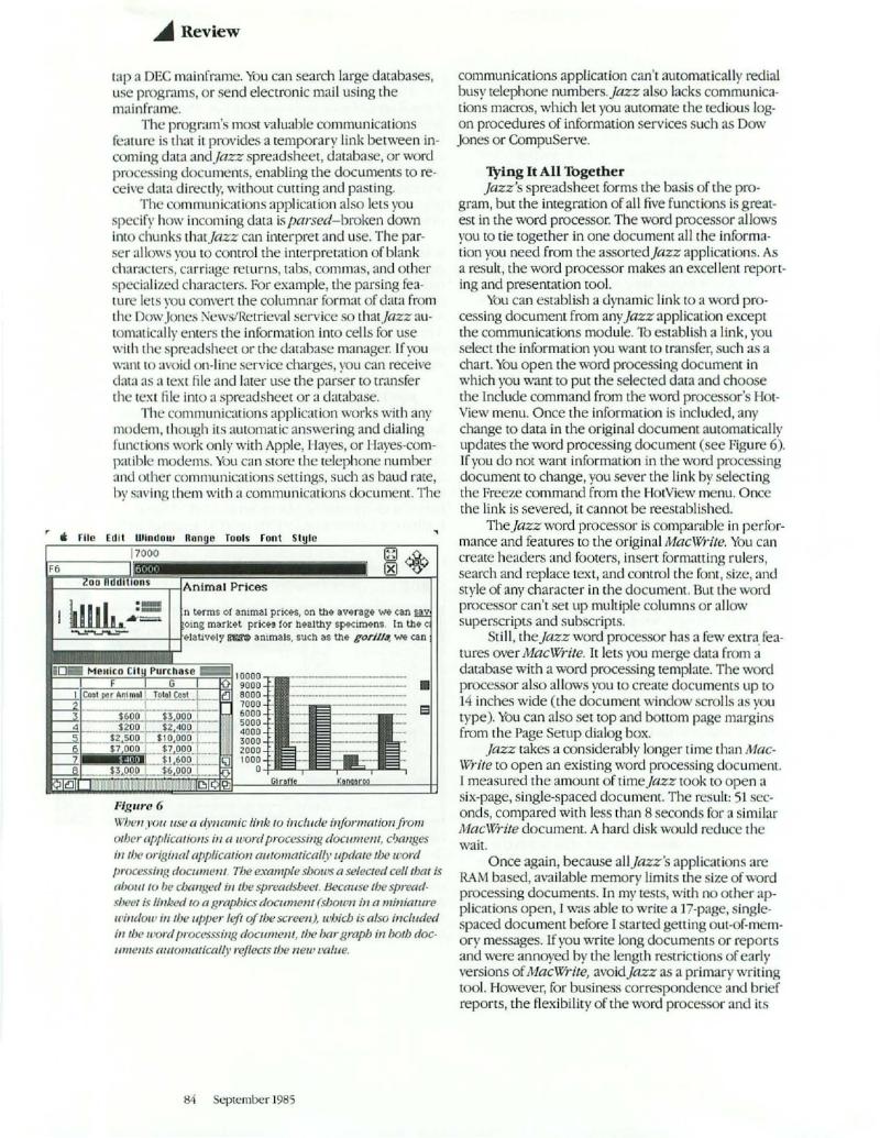 MacWorld 8509 September 1985 — page 84