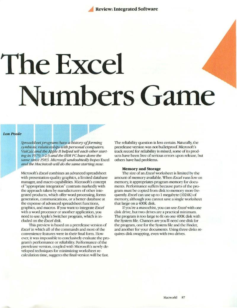 MacWorld 8509 September 1985 — page 87