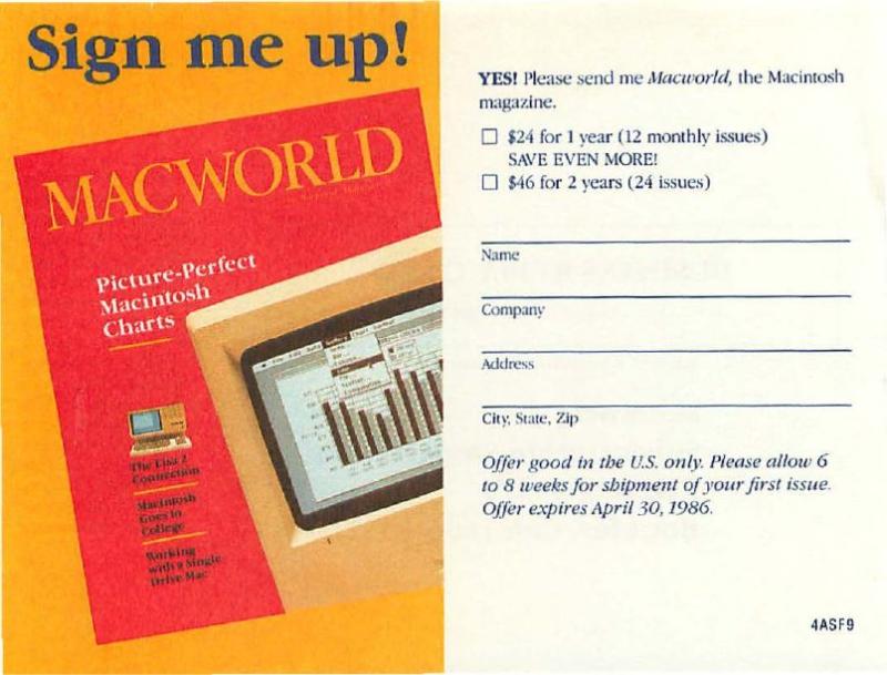 MacWorld 8509 September 1985 — page 90