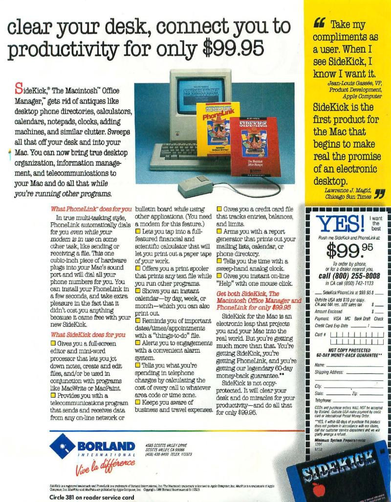 MacWorld 8607 July 1986 — page 3