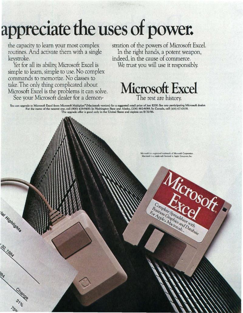 MacWorld 8607 July 1986 — page 11