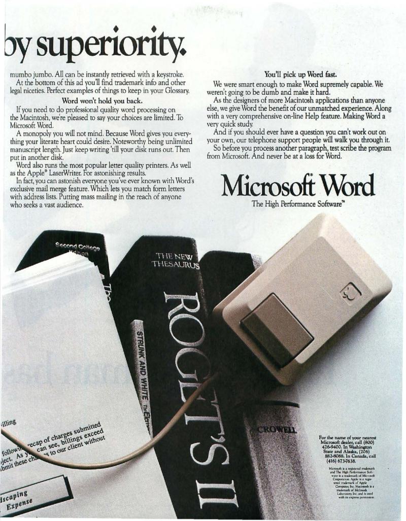 MacWorld 8607 July 1986 — page 13
