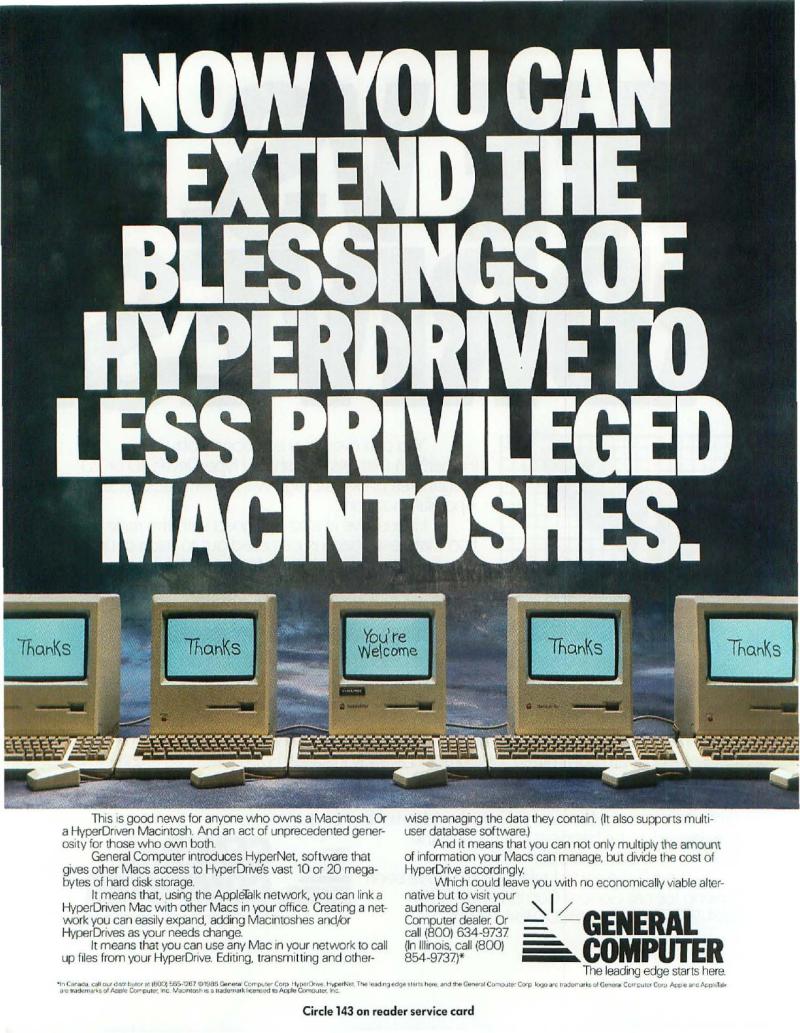 MacWorld 8607 July 1986 — page 26
