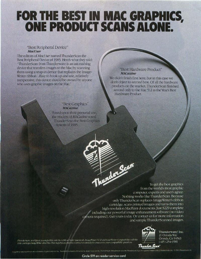 MacWorld 8607 July 1986 — page 35